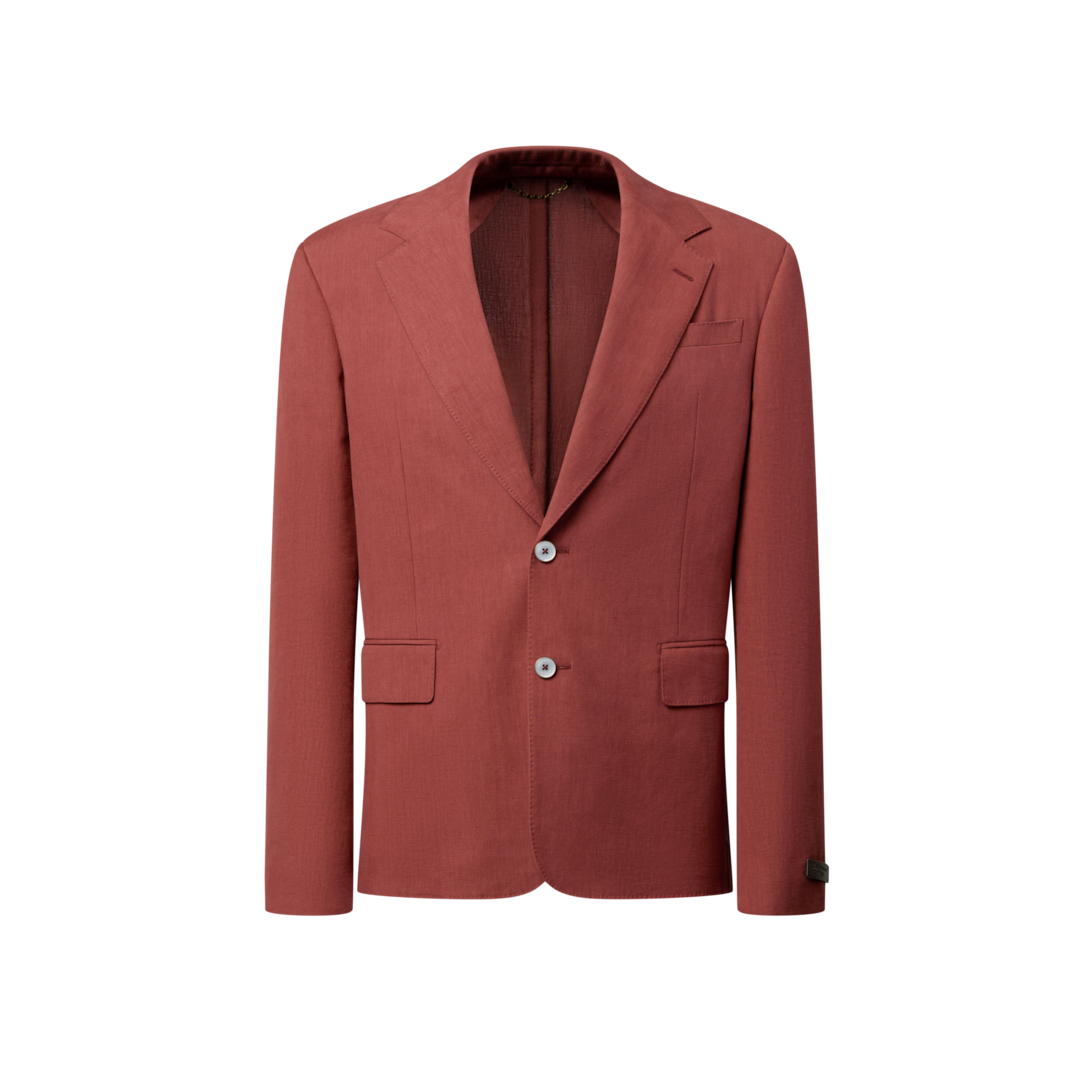 Single-Breasted Linen Jacket - Men - Ready-to-Wear | LOUIS VUITTON ®